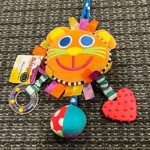 Sassy baby toy.